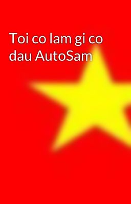 Toi co lam gi co dau AutoSam