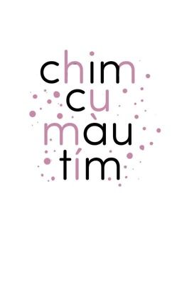 [Tranh vẽ] Chim cu màu tím