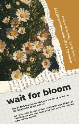 [trans] jakeheejake | wait for bloom.
