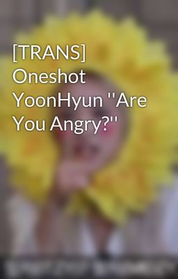 [TRANS] Oneshot YoonHyun ''Are You Angry?''