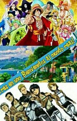 Tres en uno ¡Bienvenidos al mundo real! (OP y SNK Yaoi)