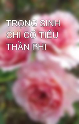 TRỌNG SINH CHI CỐ TIẾU THẦN PHI