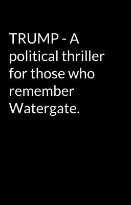 TRUMP - A political thriller for those who remember Watergate.