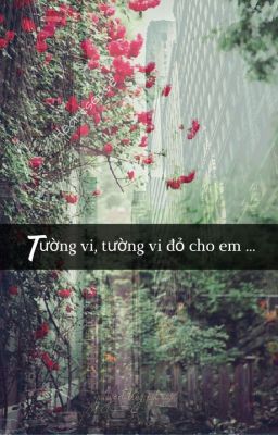 Tường vi... tường vi đỏ cho em