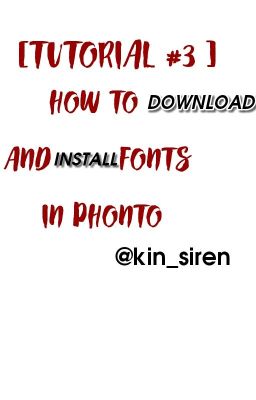 [TUTORIAL #3] HƯỚNG DẪN TẢI VÀ GIẢI NÉN FONTS CHỮ VÀO PHONTO