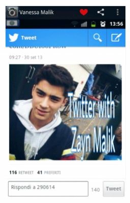 TWITTER with Zayn Malik#Wattys2017