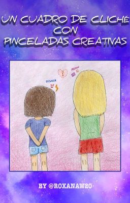 Un cuadro de cliché con pinceladas creativas