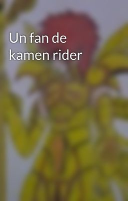 Un fan de kamen rider 