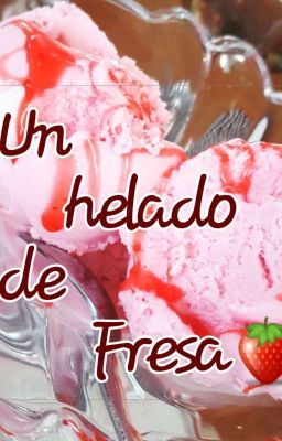 Un helado de fresa 🍓