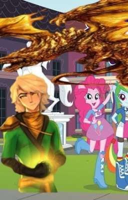 Un ninja verde en Equestria girls 