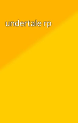 undertale rp