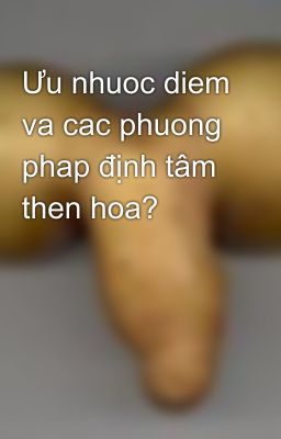 Ưu nhuoc diem va cac phuong phap định tâm then hoa?