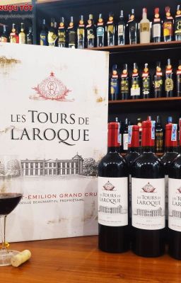 Vang Pháp Les Tours De Laroque Saint Emilion Grand Cru 2016