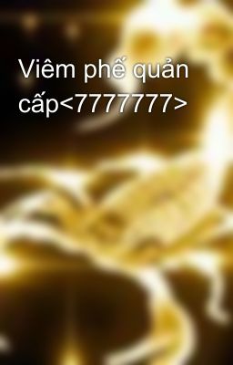 Viêm phế quản cấp<7777777>