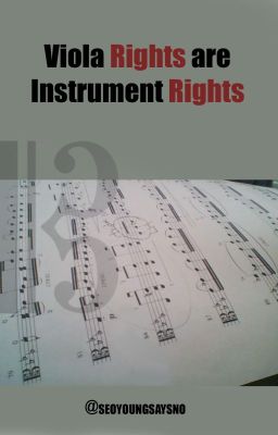 Viola Rights are Instrument Rights