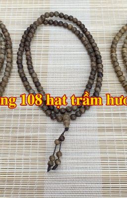 Vòng 108 hạt trầm hương