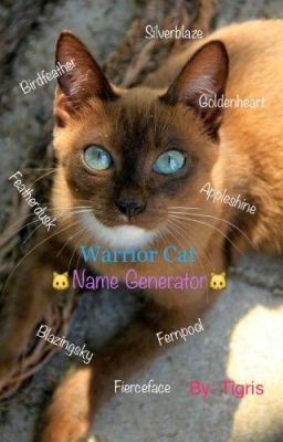 Warrior Cat Name Generator 🐱