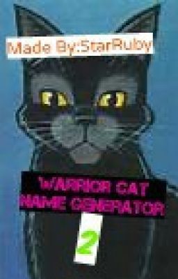 Warrior Cat Name Generator 2