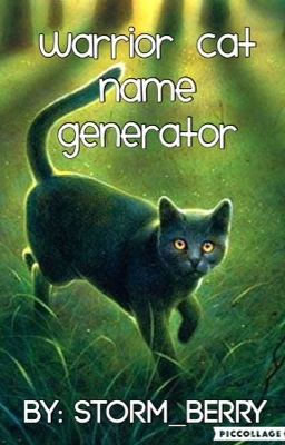 Warrior Cat Name Generator