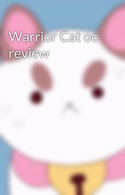 Warrior Cat oc review