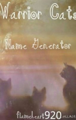 Warrior Cats Name Generator