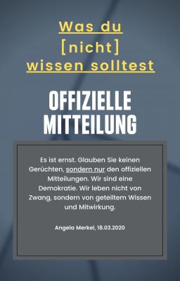 Was du [nicht] wissen solltest