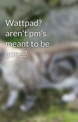 Wattpad? aren't pm's meant to be gone?