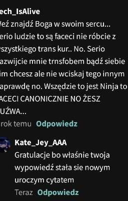 Weź znajdź Boga w swoim sercu...  Serio ludzie to są faceci nie róbcie z wszystk