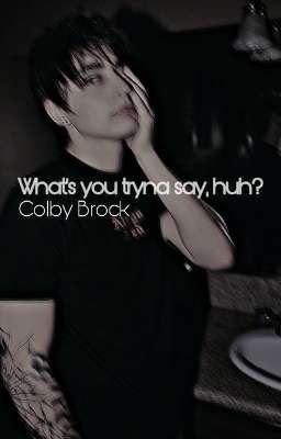 What's you tryna say, huh? | Colby Brock