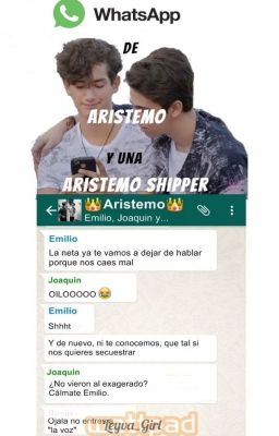 WhatsApp de Aristemo y una Aristemo Shipper|CANCELADA|