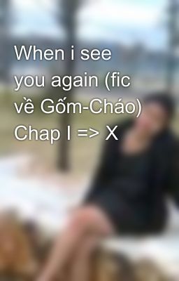 When i see you again (fic về Gốm-Cháo) Chap I => X