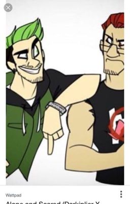 Why me?     Antisepticeye x Darkiplier x reader