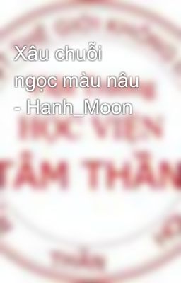 Xâu chuỗi ngọc màu nâu - Hanh_Moon