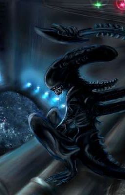 Xenomorph-human hybrid male reader. Halloween special