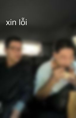 xin lỗi