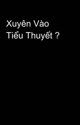 Xuyên Vào Tiểu Thuyết ?