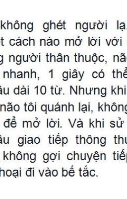 Yên Chi- Một loại sợ hãi.