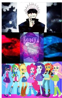 yo en Mlp Equestria Girls (Como Satoru gojo)