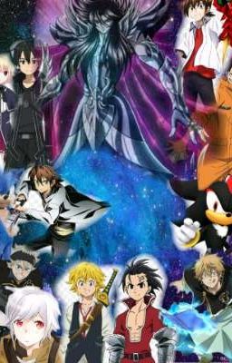 Yo y Meliodas en Sonic X La película: La Guerra Multiversal.