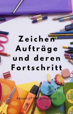 Zeichen Aufträge und deren Fortschritt.